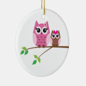 Uil Keramisch Ornament (Rechts)