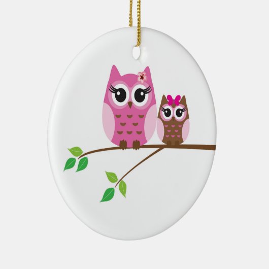 Uil Keramisch Ornament (Rechts)