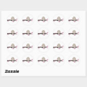 Uil & Kersenbloesem {Roze} | STICKERS (Vel)