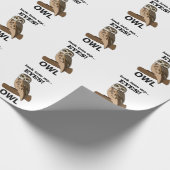 Uil kijk in mijn ogen uil cadeaupapier (Hoek)