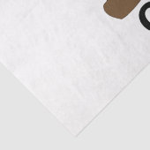 Uil kijk in mijn ogen uil tissuepapier (Detail)