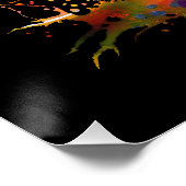 UIL KLEURRIJK ABSTRACT PERFECT POSTER (Hoek)