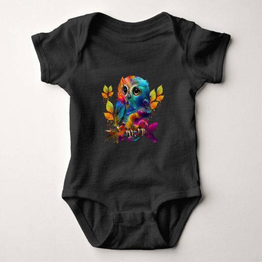 UIL KLEURRIJK ABSTRACT ROMPER (Voorkant)