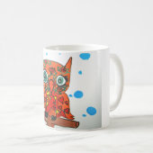 uil koffiemok (Voorkant rechts)
