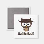Uil Komt Terug Magneet (Voorkant / Achterkant)