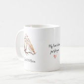 Uil Koppel Verliefd Koffiemok (Voorkant links)