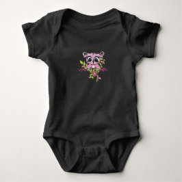 Uil kunst ontwerp baby romper