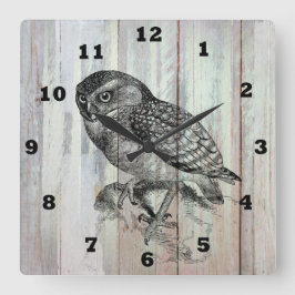  uil Landenklok van kantoor Vierkante Klok