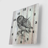  uil Landenklok van kantoor Vierkante Klok (Hoek)