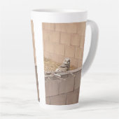 Uil 🦉 latte mok (Rechterhoek)
