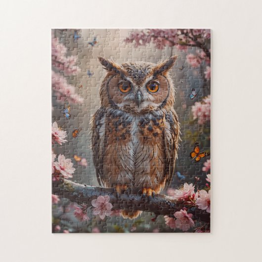 Uil Legpuzzel (Verticaal)