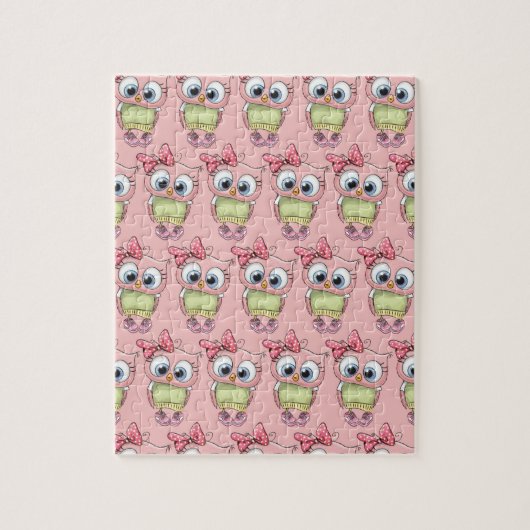 Uil Legpuzzel (Verticaal)