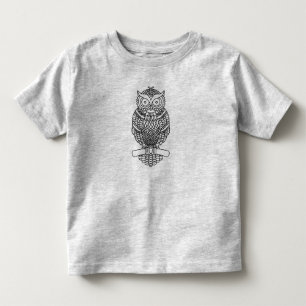 Uil (levendig) - Peuter T-Shirt