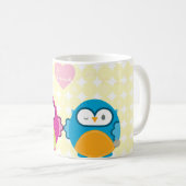 UIL LIEFDE :: helder meisje + jongen Koffiemok (Voorkant rechts)