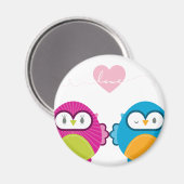 UIL LIEFDE :: helder meisje + jongen Magneet (Voorkant / Achterkant)