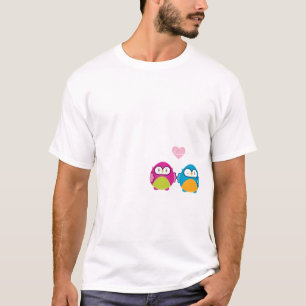 UIL LIEFDE :: helder meisje + jongen T-shirt