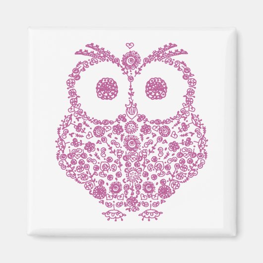 Uil LIEFHEBBERS CADEAU MAGNEET (Voorkant)