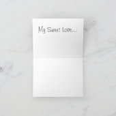 Uil Liefhebbers met Paraplu & Chocolade Doos | Voe Kaart (Binnen)