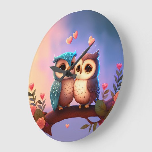 "Uil Love" Grote Klok (Hoek)