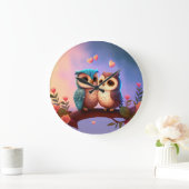 "Uil Love" Grote Klok (Huis)