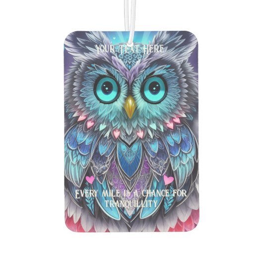 Uil Love luchtverfrisser (Achterkant)