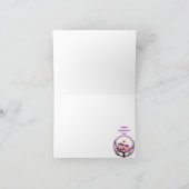 Uil Love Paar Feestdagen Kaart (Binnen)