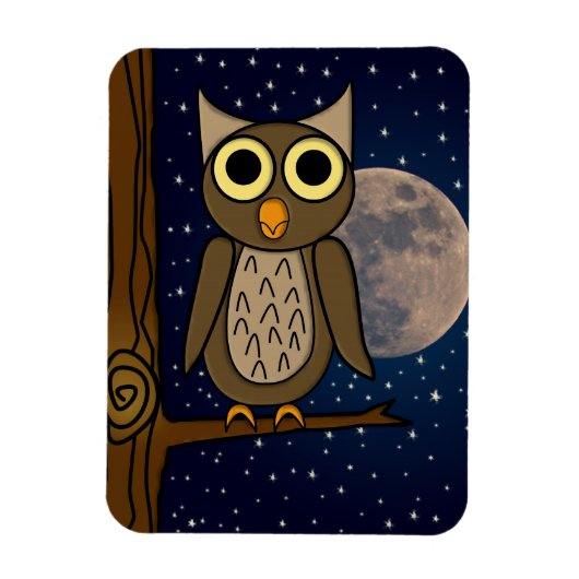 uil magneet (Verticaal)