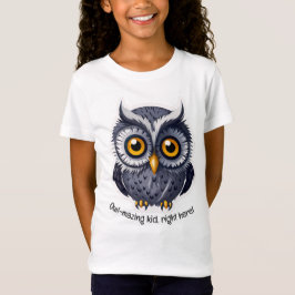 Uil-mazing kind, hier! v2| Meisjes T-shirt