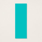 Uil met bloemrijke ogen kleine bladwijzer mini visitekaartjes (Achterkant)