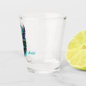 Uil met magische elementen. shot glas (Rechts)
