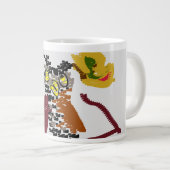 Uil nachtvreugde grote koffiekop (Voorkant rechts)