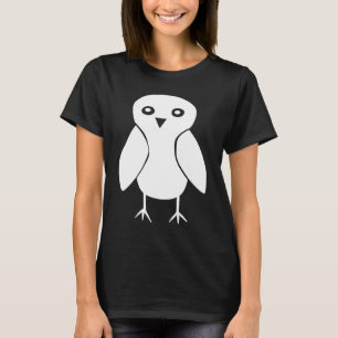 Uil Natuur Wilde Natuur Dier Schets T-shirt