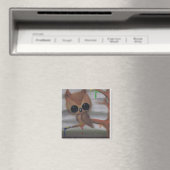 Uil nooit geven in magneet (Insitu (Vaatwasser))