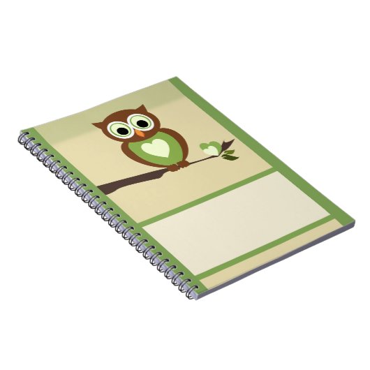 Uil Notitieboek (Rechterzijde)