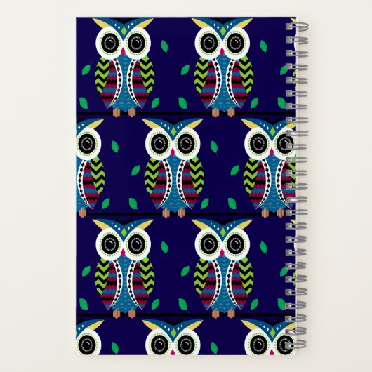 uil notitieboek (Achterkant)