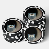 Uil op de maan Chip Poker (Opstapeling)