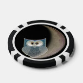 Uil op de maan Chip Poker (Enkel)