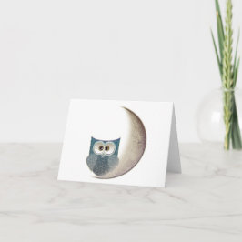 Uil op de Maan Kaart