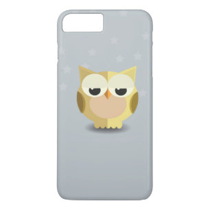 Uil op een starre achtergrond illustratie Case-Mate iPhone case