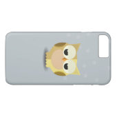 Uil op een starre achtergrond illustratie Case-Mate iPhone case (Achterkant (Horizontaal))