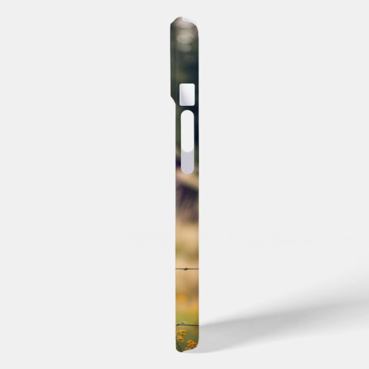 Uil op oude omheining post Case-Mate iPhone case (Achterkant / Links)