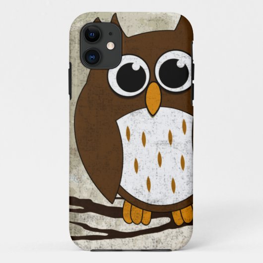 Uil op tak Case-Mate iPhone case (Achterkant)