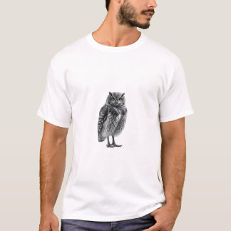 Uil op wit - Wisdom Symbol T-shirt