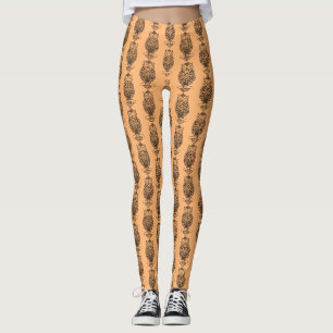 Uil (oranje) - Leggings