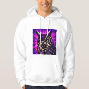 Uil Oude Wilde Dieren Hoodie