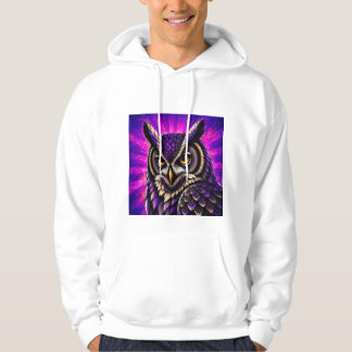 Uil Oude Wilde Dieren Hoodie