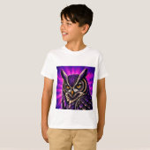 Uil Oude Wilde Dieren T-shirt (Voorkant volledig)