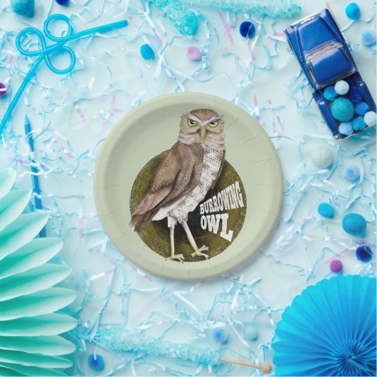 Uil Papieren Bordje (Feest)
