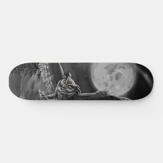 Uil Persoonlijk Skateboard (Horizontaal)