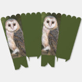 Uil Popcorn Boxes Bedankdoosjes (Ongevouwen)